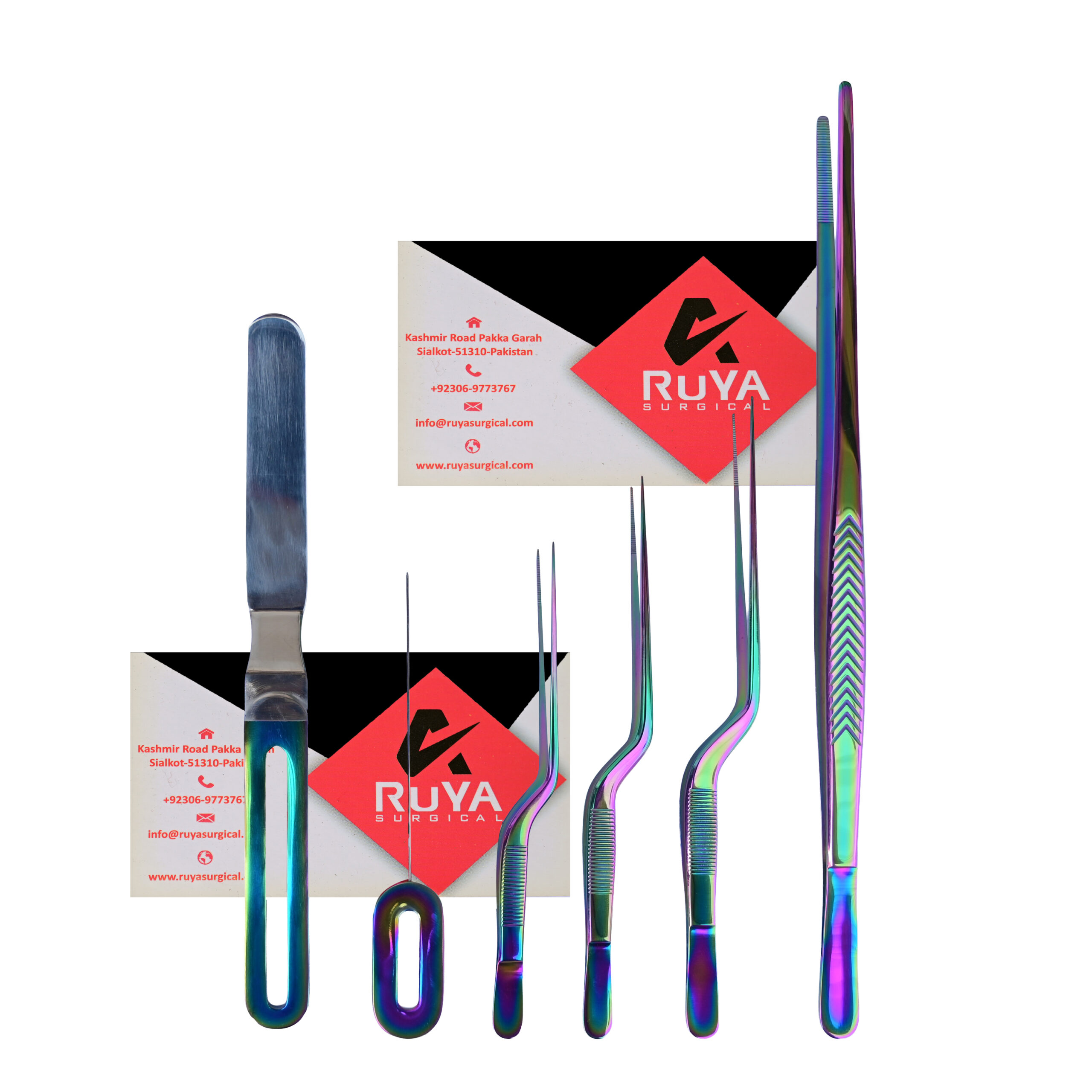 Black Chef Kitchen Culinary Tweezers 9-Piece Set Stainless Steel Offset Tweezer Spatula Scissor - Image 7