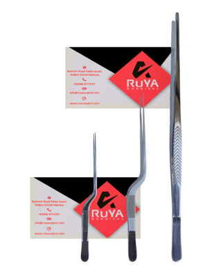 Stainless Steel Chef Kitchen Culinary Tweezers 3-Piece Set